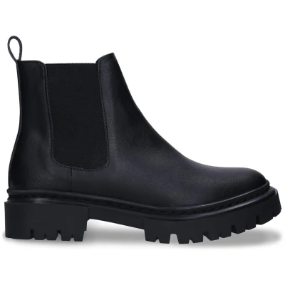 NAE Damen vegan Stiefel Molly Veganes Ã-ko-Leder Schwarz