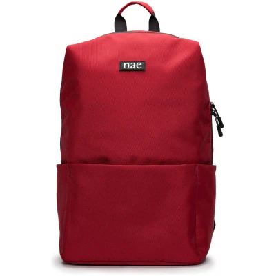 NAE Herren vegan Rucksack Oslo Rot