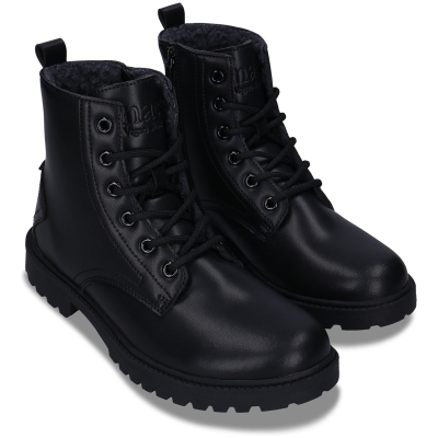 NAE Herren vegan Stiefel Marca Schwarz