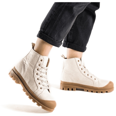 NAE Herren vegan Stiefel Noah Weiß