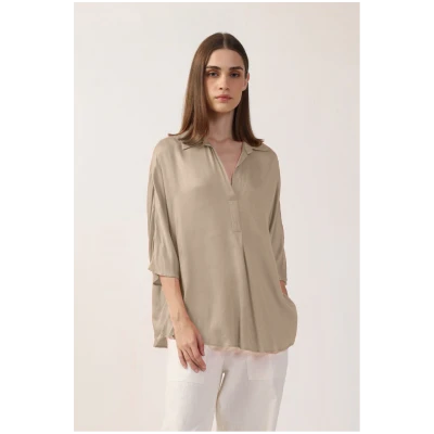 Neu Nomads Damen vegan Bluse Jasmine Stone