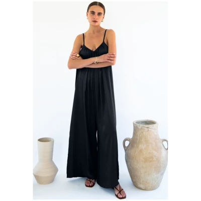 Neu Nomads Damen vegan Jumpsuit Bali Schwarz