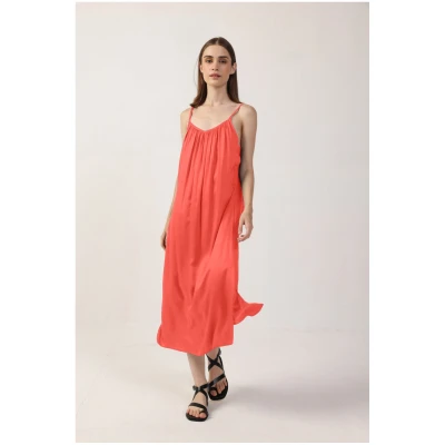 Neu Nomads Damen vegan Kleid Adele Melone