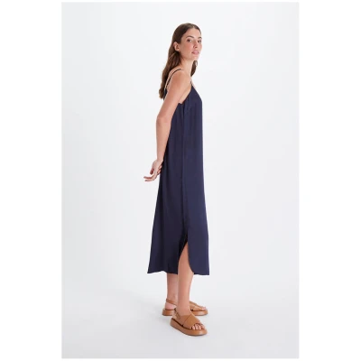 Neu Nomads Damen vegan Slip Dress Easy Midnight