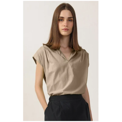 Neu Nomads US Damen vegan Bluse Elettra Stone
