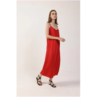 Neu Nomads US Damen vegan Kleid Gitta Slip Rot