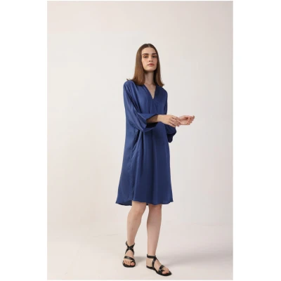 Neu Nomads US Damen vegan Kleid Kimono Kleid Bluejay