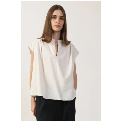 Neu Nomads US Damen vegan Oben Elettra White