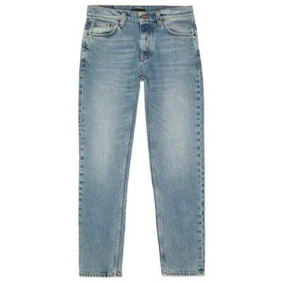 Nudie Jeans Jeans Solid Ollie Cloud Blue