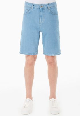 ORGANICATION Herren vegan Kurze Hose Hellblau