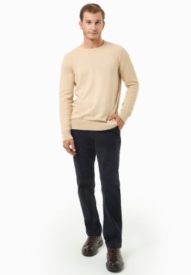 ORGANICATION Herren vegan Pullover Beige