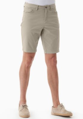 ORGANICATION Herren vegan Shorts Regular-Fit Federbeige
