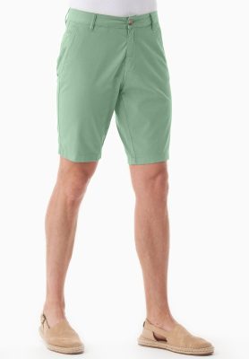 ORGANICATION Herren vegan Slim-Fit Shorts Matcha GrÃ¼n