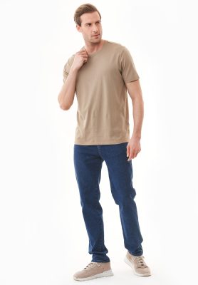 ORGANICATION Herren vegan T-Shirt Eichel Braun