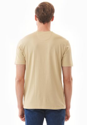 ORGANICATION Herren vegan T-Shirt Schweißblume Gelb