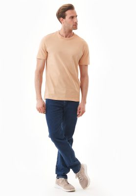 ORGANICATION Herren vegan T-Shirt Zwiebelschale Orange