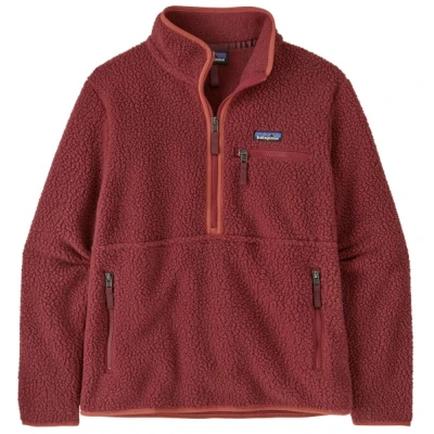 Patagonia - Women's Retro Pile Marsupial - Fleecepullover Gr XS rot