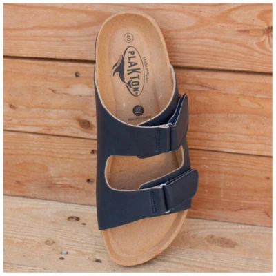 Plakton - vegane Sandalen Klettverschlüsse