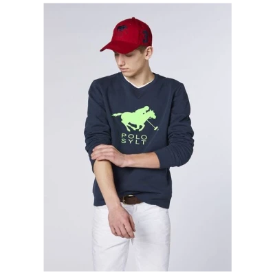 Polo Sylt Sweater mit Label-Motiv