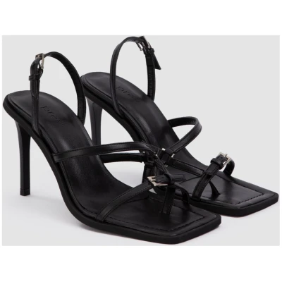 Prev Damen vegan Hochhackige Sandalen Vicki Black