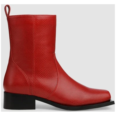 Prev Damen vegan Stiefel Karel Plus Rubinrot