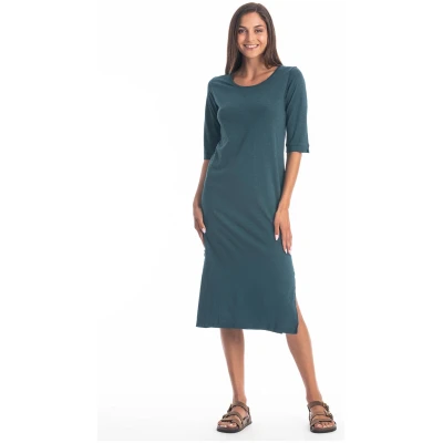 RAVENS VIEW IBIZA Damen vegan Kleid Mia Ocean Blue