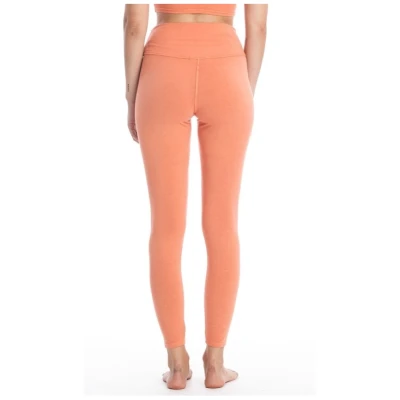 RAVENS VIEW IBIZA Damen vegan Legging Yoga Plus Apricot