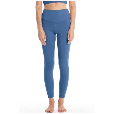 RAVENS VIEW IBIZA Damen vegan Legging Yoga Plus Indigoblau