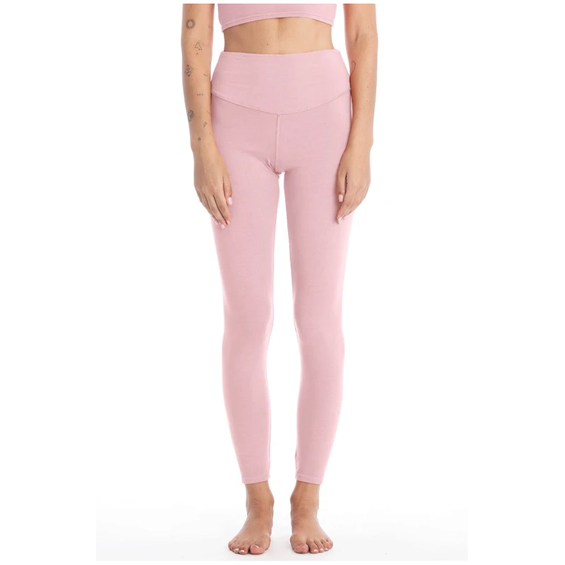 RAVENS VIEW IBIZA Damen vegan Legging Yoga Plus Malva Rosa