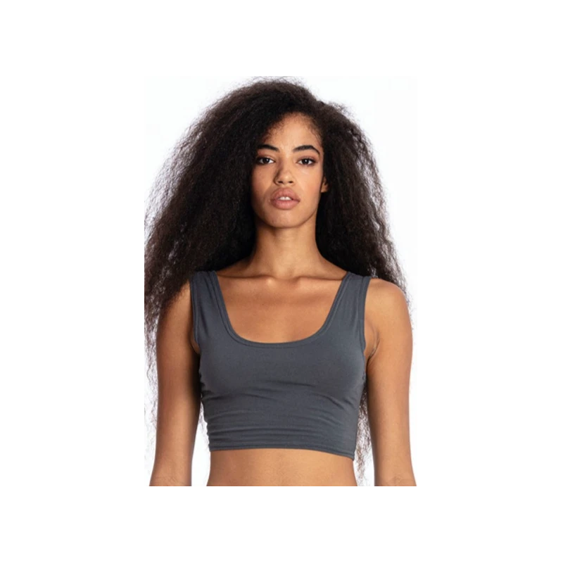 RAVENS VIEW IBIZA Damen vegan Yoga Top Lava Blau