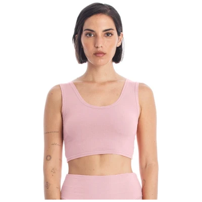 RAVENS VIEW IBIZA Damen vegan Yoga Top Malva Rosa