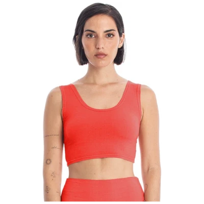 RAVENS VIEW IBIZA Damen vegan Yoga Top Radiant Red