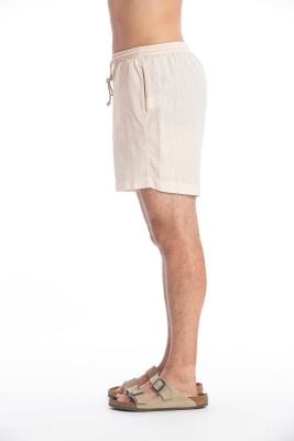 RAVENS VIEW IBIZA Herren vegan Leinen Shorts Tom Sand
