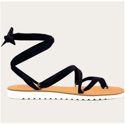 RarÃ¡muri Damen vegan Sandalen Chalco Schwarz