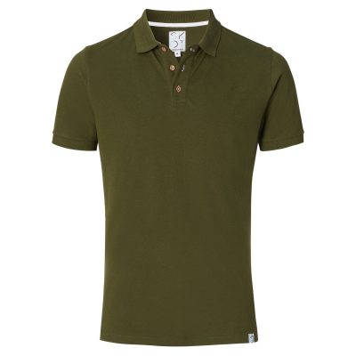 SKOT Herren vegan Polo Forest Green