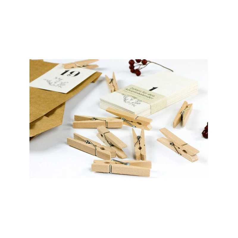 STUDIO KARAMELO DIY Adventskalender Set zum Basteln & Befüllen