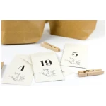 STUDIO KARAMELO DIY Adventskalender Set zum Basteln & Befüllen