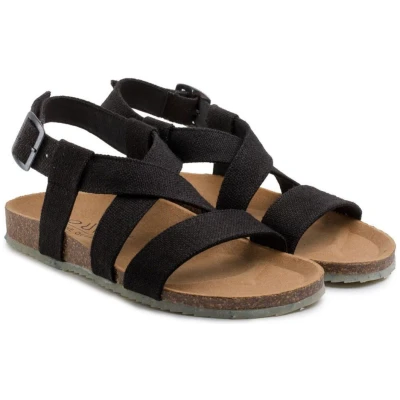 Sandale Sand Dark Schwarz