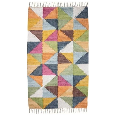 TRANQUILLO Teppich GEOMETRIC, Good Weave-zertifiziert, 180 x 70 cm (BS212)