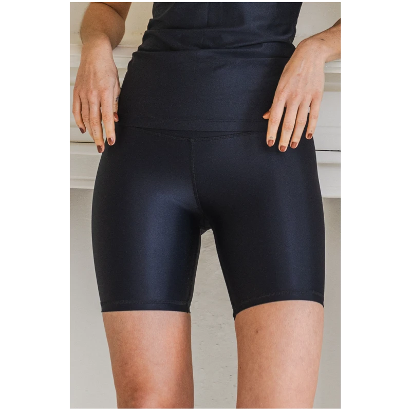 The View Yoga Damen vegan Kurze Leggings Vida Forever Schwarz
