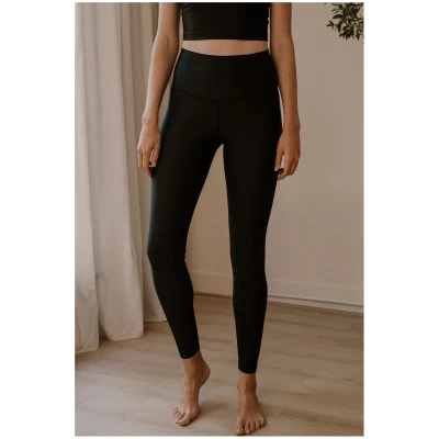 The View Yoga Damen vegan Leggings Vida Forever Schwarz