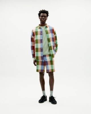 Thinking MU Herren vegan Shorts Alex Bermuda Mehrfarbig