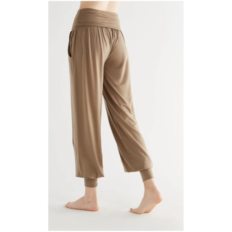 True North Damen vegan Yogahose Intim Nerz/Braun
