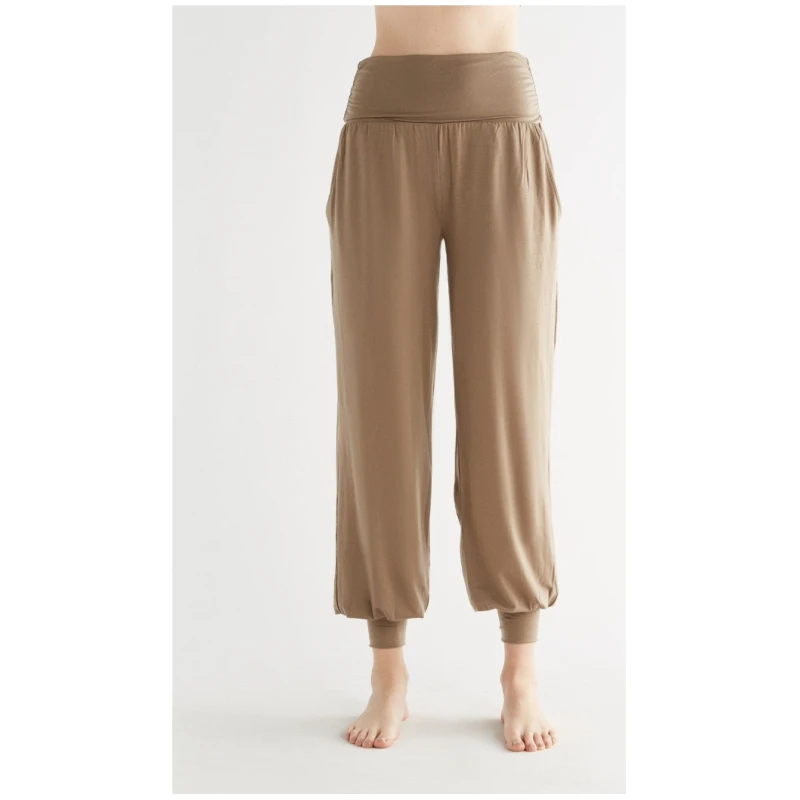 True North Damen vegan Yogahose Intim Nerz/Braun