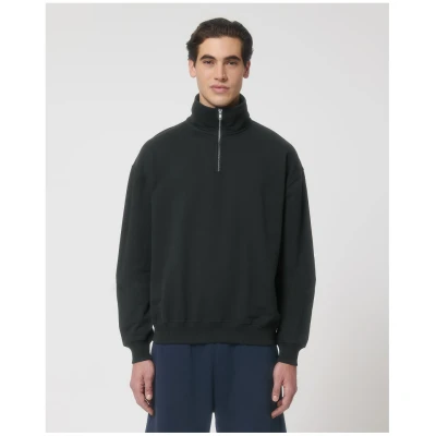 UNIPOLAR Damen vegan Sweatshirt Milford Dry Schwarz