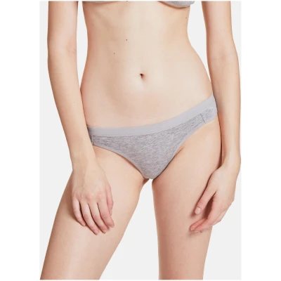 VATTER Damen vegan 3er-Pack Slips Little Lucy Grau