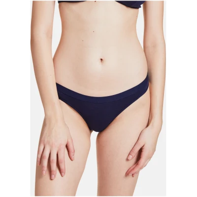 VATTER Damen vegan 3er-Pack Slips Little Lucy Navy