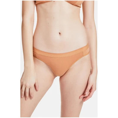 VATTER Damen vegan 3er-Pack Slips Little Lucy Sandstorm