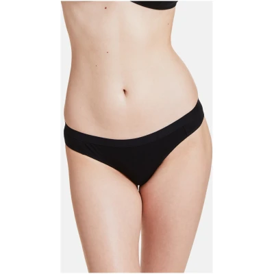 VATTER Damen vegan 3er-Pack Slips Little Lucy Schwarz