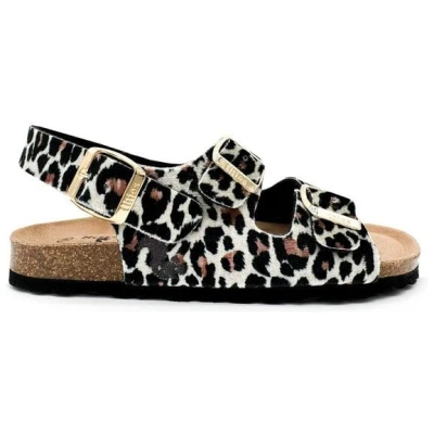 Vegane "thies ® Rec Backstrap Leo Sandale" aus rec. PES